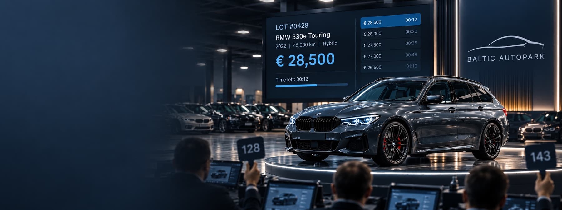 Автомобіль на аукціонному майданчику Baltic Autopark
